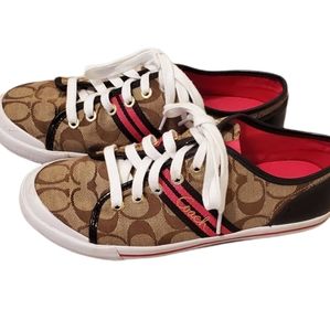 Coach sneakers. Womens size 8.